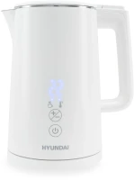 Чайник электрический Hyundai HYK-S5508 1.5л. 2200Вт белый корпус: металл/пластик