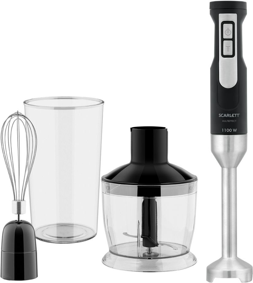 Блендер погружной Scarlett SC-HB42F61 1100Вт черный  