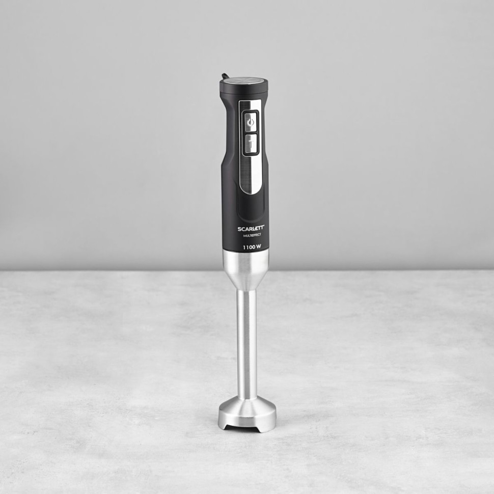 Блендер погружной Scarlett SC-HB42F61 1100Вт черный  