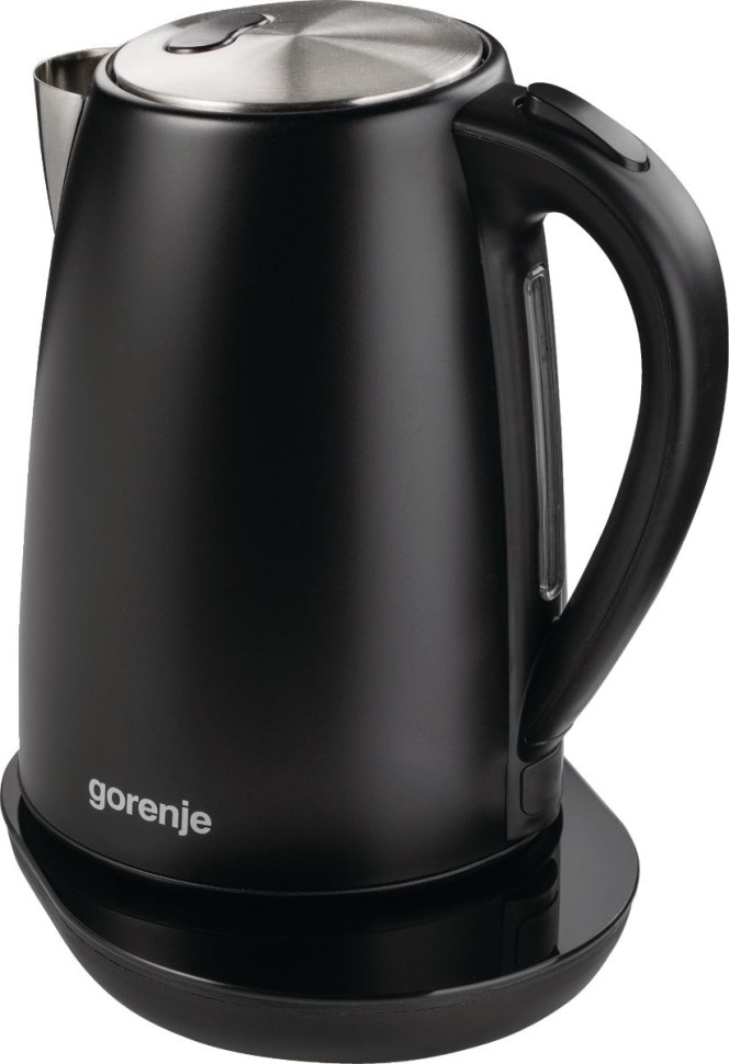 Чайник электрический Gorenje K17TRB 1.7л. 2200Вт черный корпус: металл/пластик  