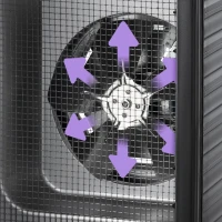 Сушка для фруктов и овощей Kitfort КТ-1908 27под. 700Вт черный