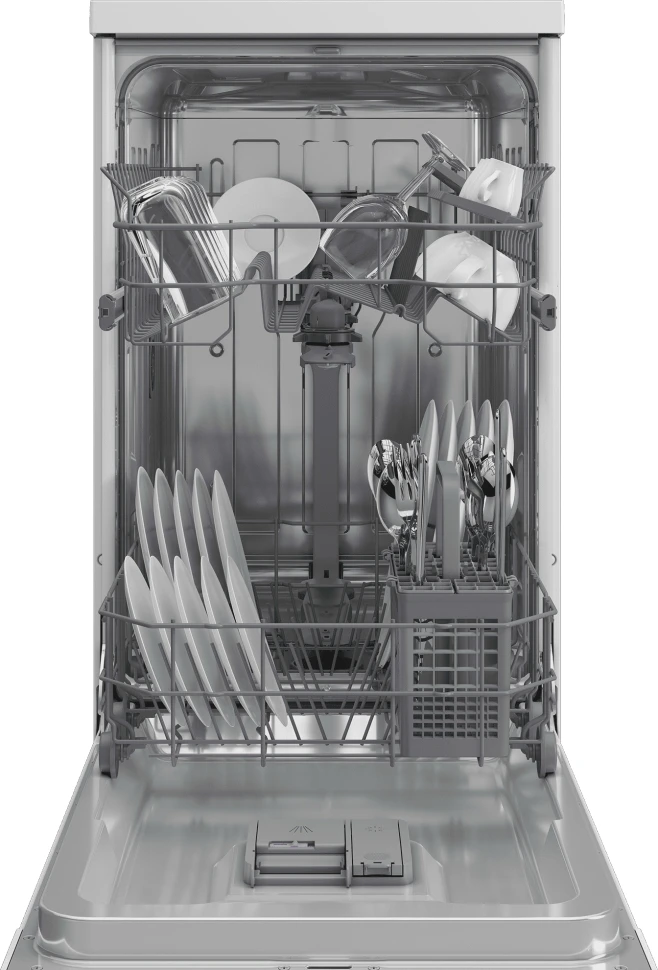 Посудомоечная машина Hotpoint HFS 1C57 белый (узкая) инвертер