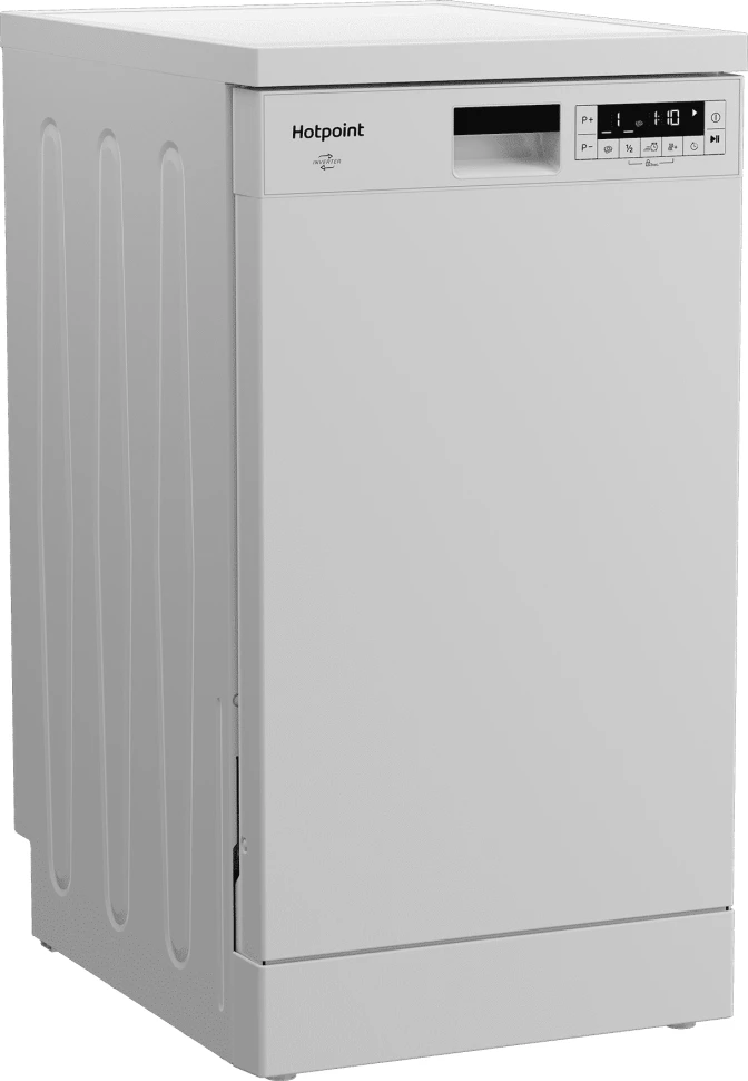 Посудомоечная машина Hotpoint HFS 1C57 белый (узкая) инвертер