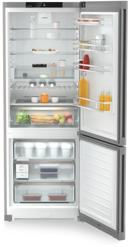 Холодильник Liebherr CNsfd 7723 2-хкамерн. серебристый  