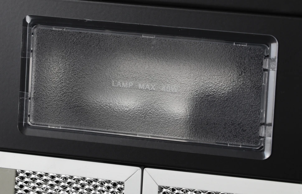 Вытяжка козырьковая Krona Jessica PB 500 slim черный управление: кнопочное (1 мотор)