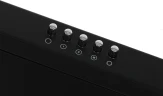 Вытяжка козырьковая Krona Jessica PB 500 slim черный управление: кнопочное (1 мотор)