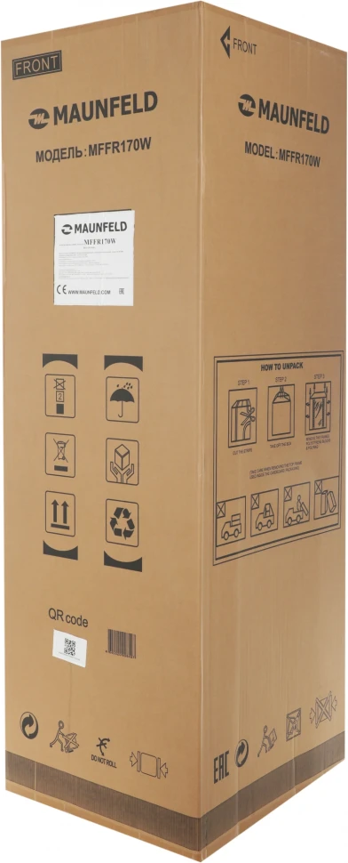 Морозильная камера Maunfeld MFFR170W белый  