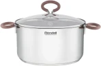 Кастрюля Rondell Etery RDS-1600 5.1л. d=24см (с крышкой) стальной
