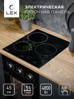 Варочная поверхность Lex EVH 430A BL черный