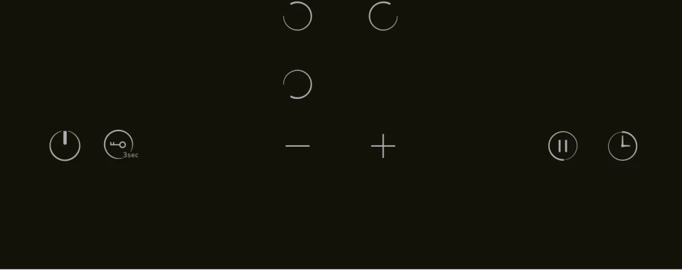 Варочная поверхность Lex EVH 430A BL черный  