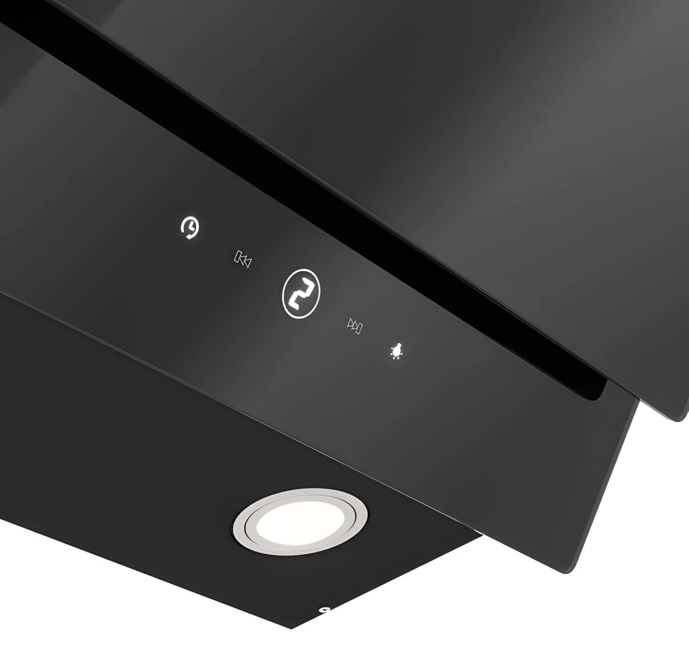 Вытяжка каминная Elikor Vertex ВК50 черный управление: сенсорное (1 мотор)