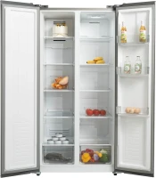 Холодильник Бирюса SBS 400 DI 2-хкамерн. нержавеющая сталь