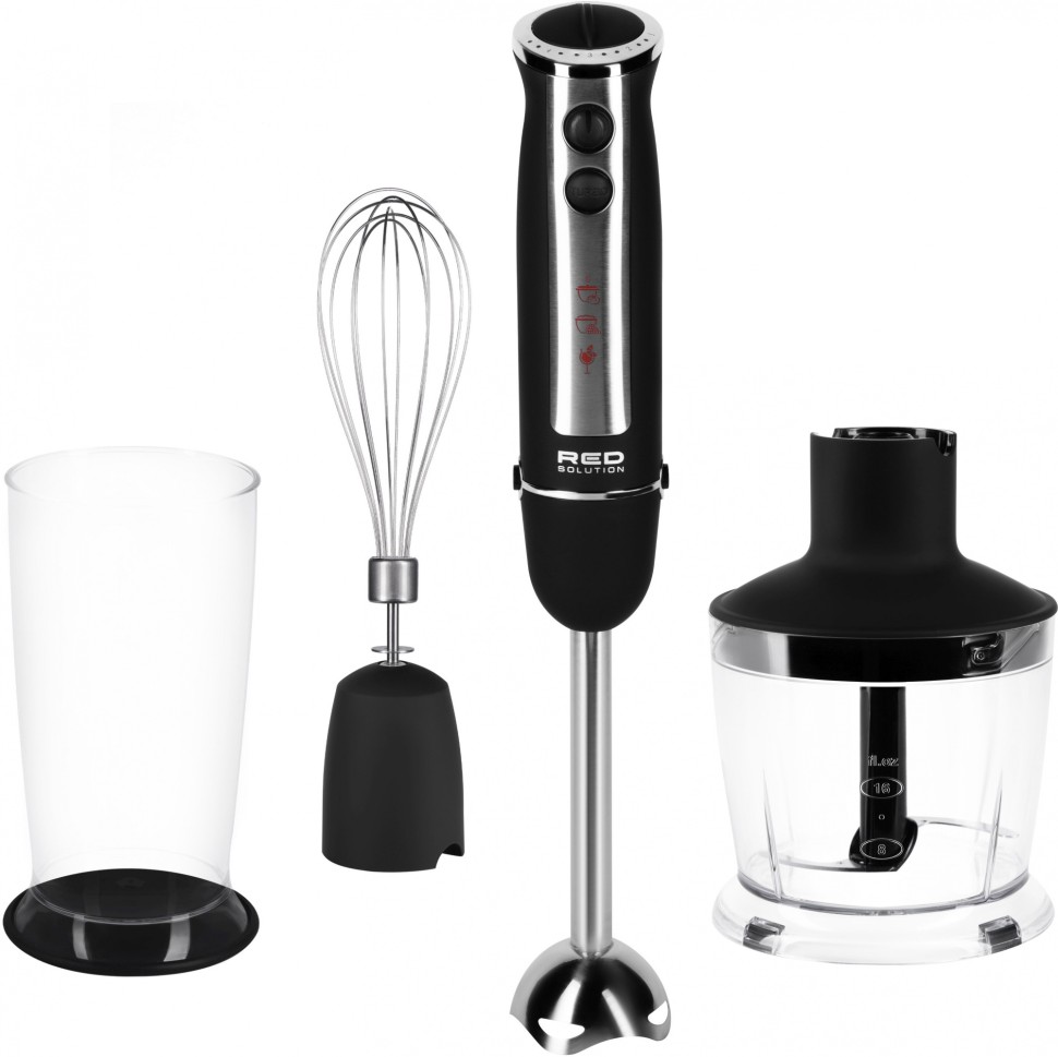 Блендер погружной Red Solution RHB-2908 1200Вт черный/серебристый  