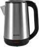 Чайник электрический Vitek VT-1139 1.8л. 2200Вт сталь/черный корпус: нерж.сталь  