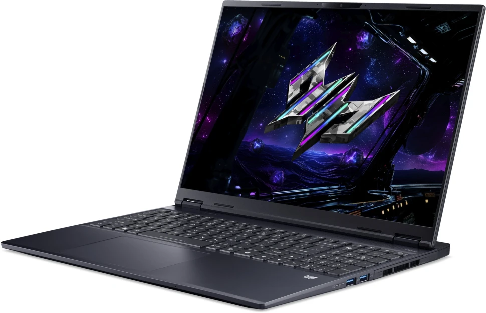 Ноутбук Acer Predator Helios Neo 16S AI PHN16S-71-72PG Core Ultra 7 255HX 32Gb SSD1Tb NVIDIA GeForce RTX 5070 8Gb 16" OLED WQXGA (2560x1600) без ОС black WiFi BT Cam (NH.QZFCD.001)  