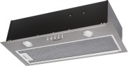 Вытяжка встраиваемая Weissgauff ALPHA 60 PB IX нержавеющая сталь управление: кнопочное (1 мотор)  