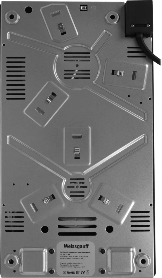 Варочная поверхность Weissgauff HV 32 BM черный  