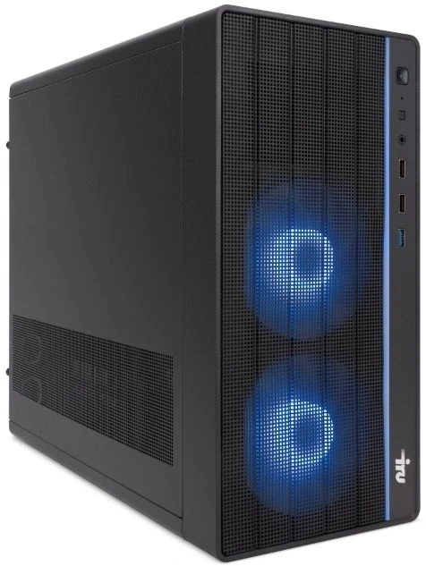 ПК IRU Tactio 310H6SEA MT i5 14400F (2.5) 16Gb SSD1Tb RTX5060 8Gb без ОС GbitEth 500W черный (RUS) (2164592)  