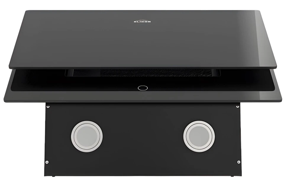 Вытяжка каминная Elikor Vertex ВК60 черный управление: сенсорное (1 мотор)  