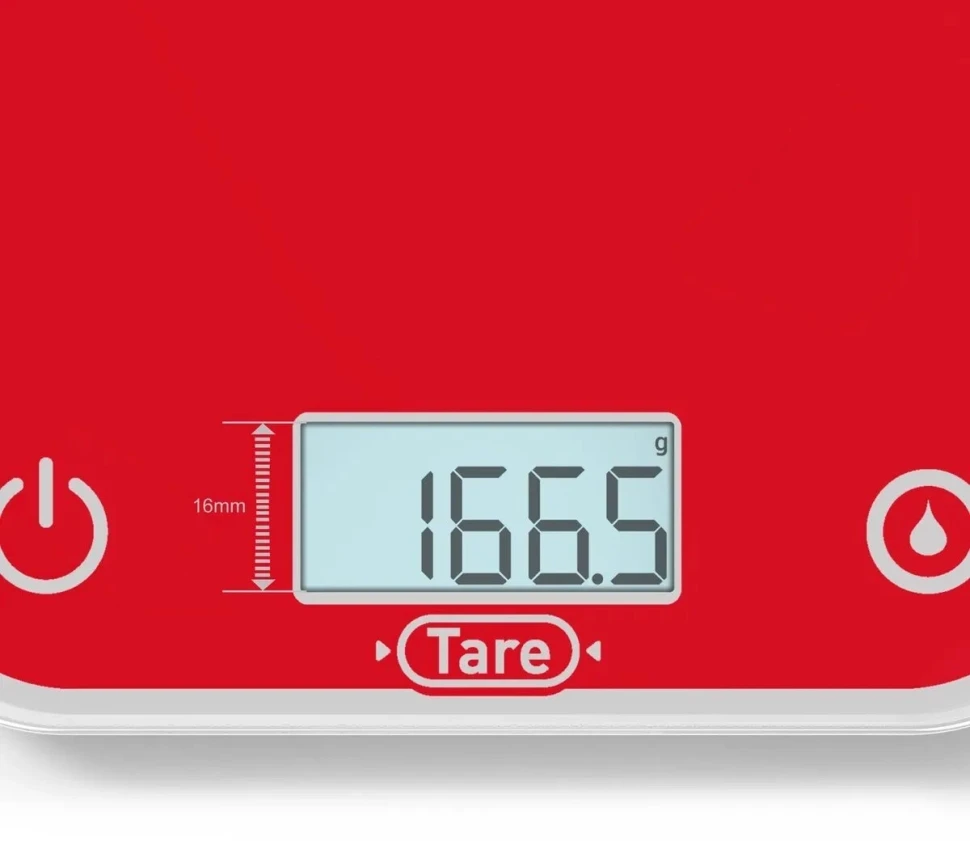Весы кухонные электронные Tefal Optiss BC50U3V0 макс.вес:5кг красный