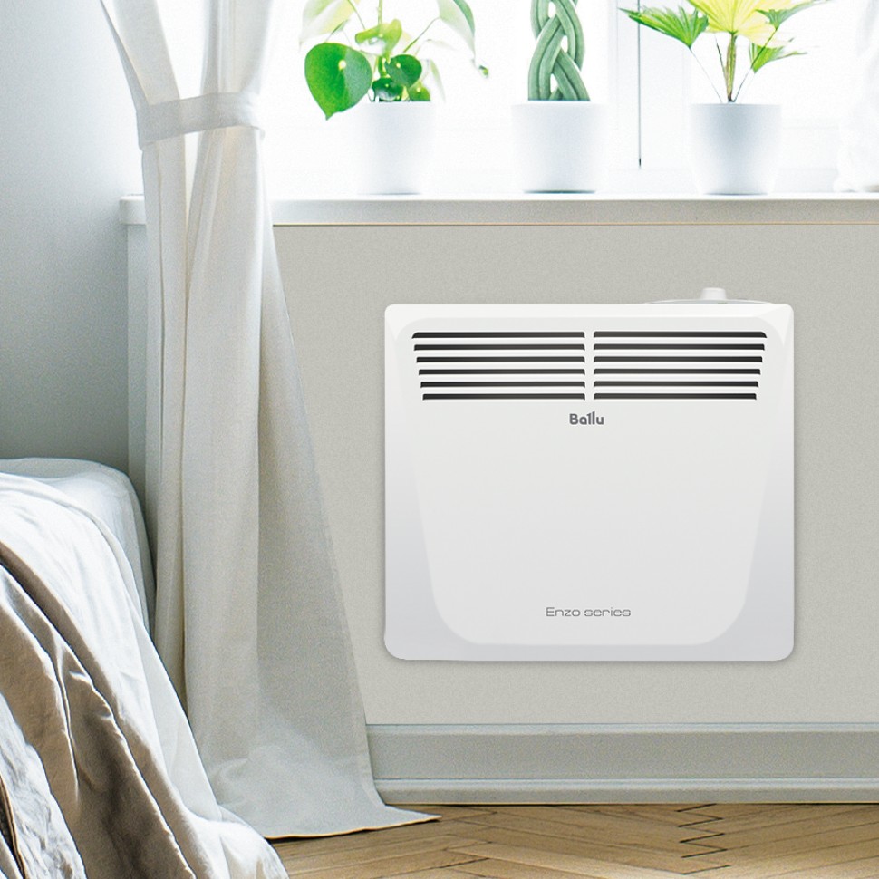 Конвектор Ballu Enzo BEC/EZMR-1500 1500Вт белый  