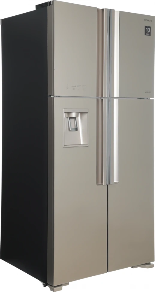 Холодильник Hitachi R-W660PUC7X GC 2-хкамерн. шампань глянц. инвертер  