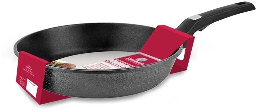 Сковорода Rondell Escurion Grey RDA-1120 круглая 20см покрытие: TriTitan ручка несъемная (без крышки) серый  