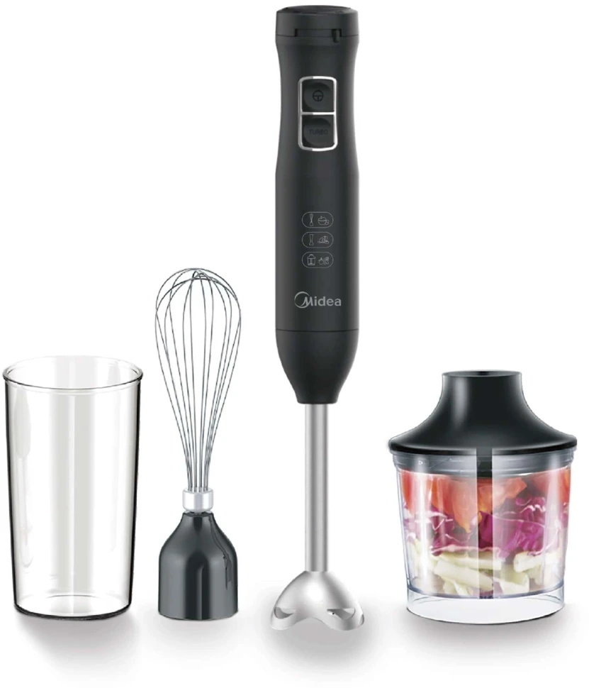 Блендер погружной Midea MC-BL605 1000Вт черный