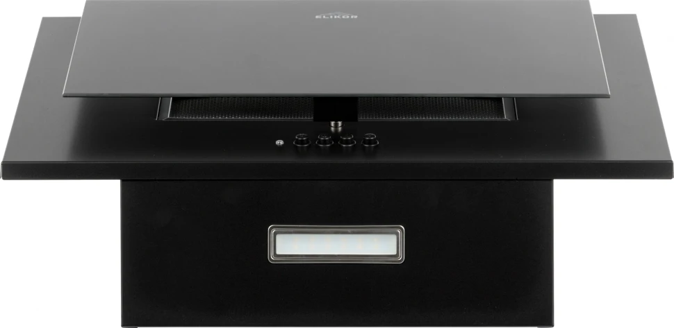 Вытяжка каминная Elikor Коралл 60П-430-К3Д черный управление: кнопочное (1 мотор)  