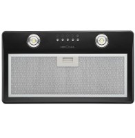 Вытяжка встраиваемая Krona Runa 600 PB черный управление: кнопочное (1 мотор)