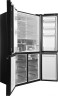 Холодильник Hitachi R-WB720VUC0 GBK 3-хкамерн. черный стекло инвертер