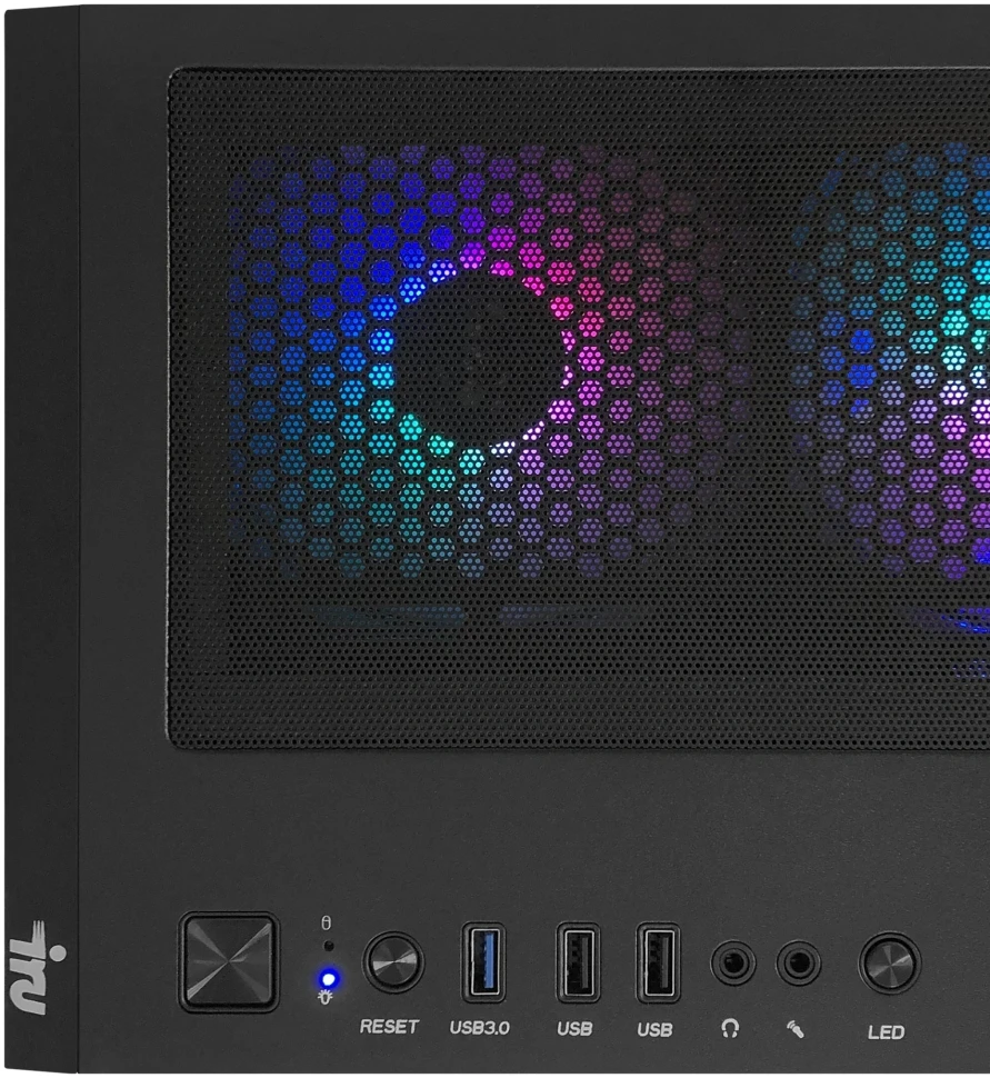 ПК IRU Tactio 520B6GP TWR Ryzen 5 7600 (3.7) 32Gb SSD1Tb RTX5060 8Gb FreeDOS GbitEth 750W черный (RUS) (2130958)  