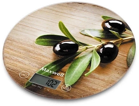 Весы кухонные электронные Maxwell MW-1468 макс.вес:5кг рисунок  
