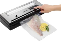 Вакуумный упаковщик Gorenje VS110BE 110Вт 9л/мин шир.пак.:30см серебристый/черный
