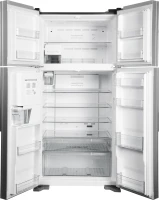 Холодильник Hitachi R-W660PUC7X GS 2-хкамерн. серебристый глянц. инвертер