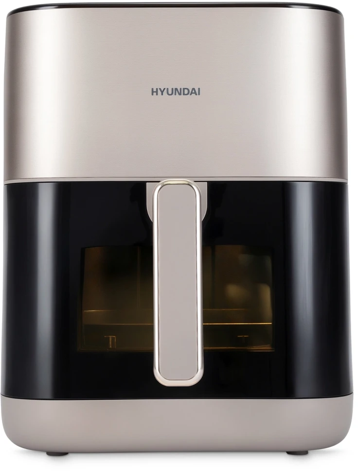 Аэрогриль Hyundai HYF-4009 1800Вт шампань/черный  