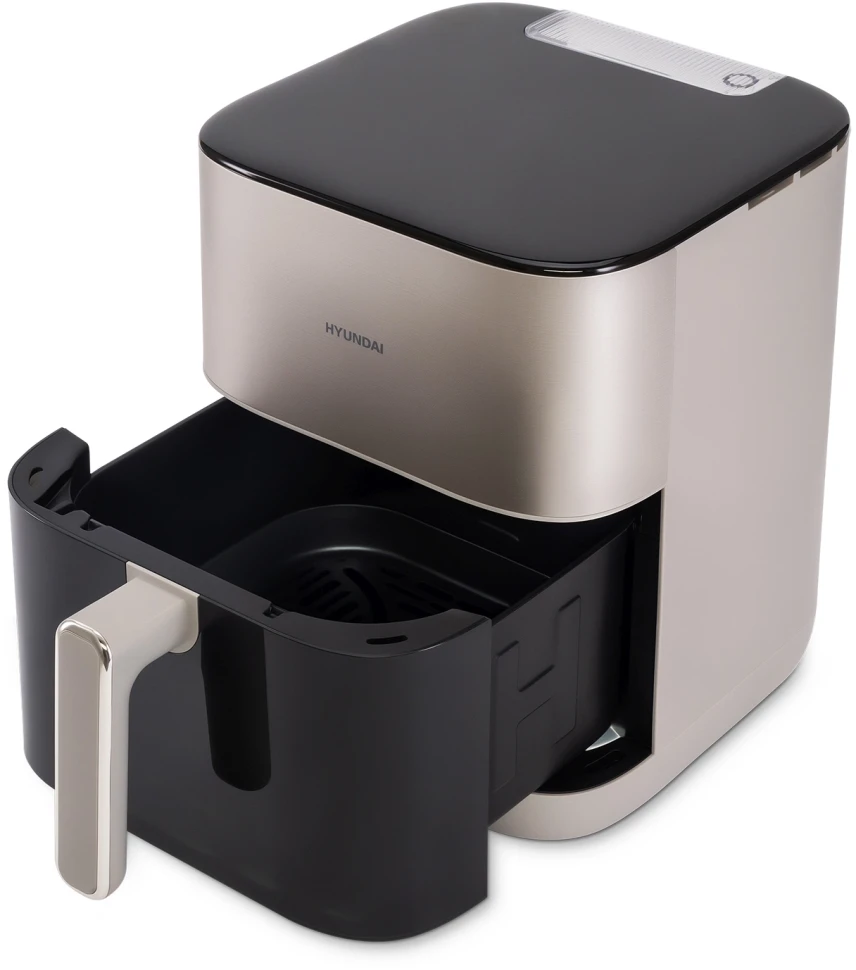 Аэрогриль Hyundai HYF-4009 1800Вт шампань/черный  