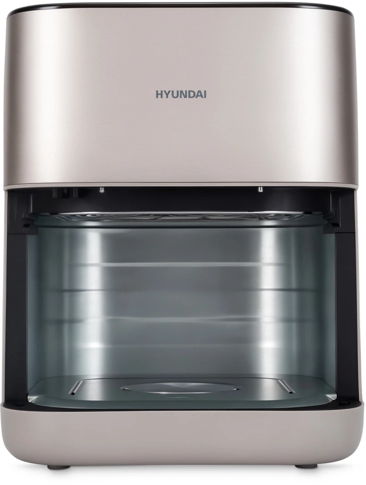 Аэрогриль Hyundai HYF-4009 1800Вт шампань/черный  