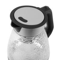 Чайник электрический Vitek VT-8808 1.7л. 2200Вт прозрачный/нержавеющая сталь корпус: стекло/металл