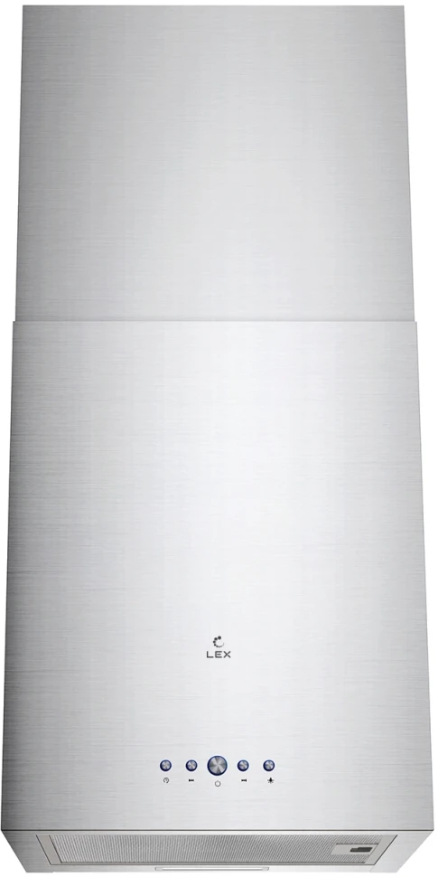 Вытяжка каминная Lex Mono 400 нержавеющая сталь управление: кнопочное (1 мотор)  