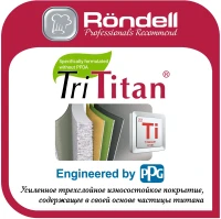 Сотейник Rondell Escurion Grey RDA-1125 4.0л. d=28см (с крышкой) серый