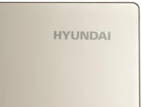 Холодильник Hyundai CS6073FV 3-хкамерн. шампань стекло инвертер