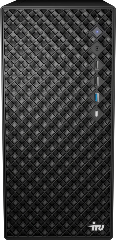 ПК IRU Tactio 520B6SB MT Ryzen 5 8600G (4.3) 32Gb SSD512Gb RGr Windows 11 Pro 2.5xGbitEth 450W черный (RUS) (2131216)  