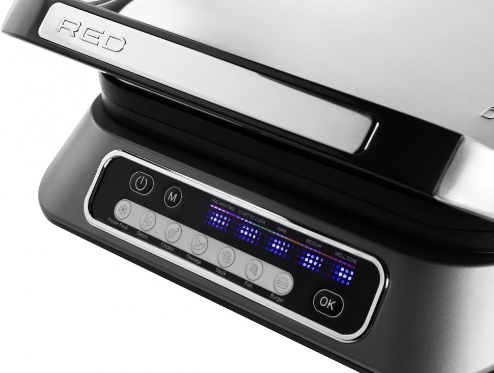 Электрогриль Red Solution SteakPRO RGM-M805 2100Вт черный  