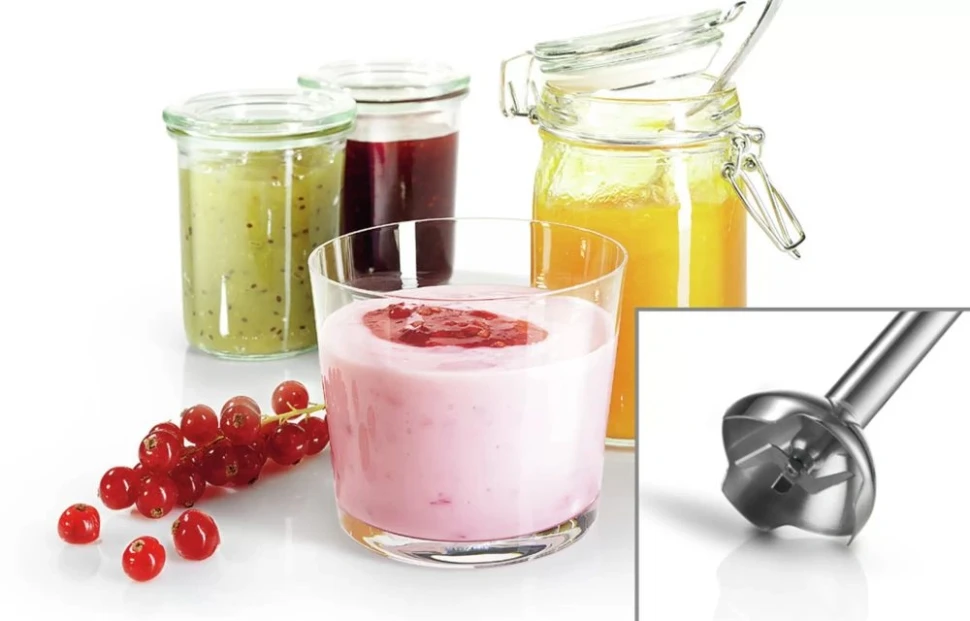 Блендер погружной Bosch CleverMixx MSM24500 400Вт белый  