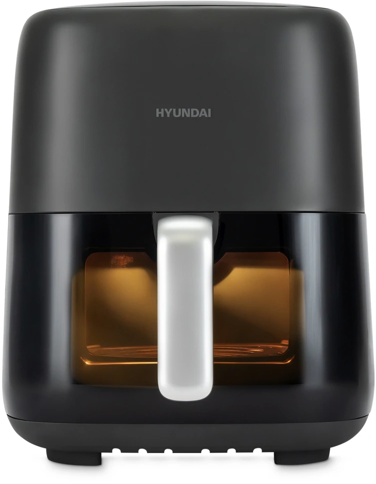 Аэрогриль Hyundai HYF-3008 1500Вт серый/черный  