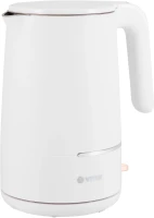 Чайник электрический Vitek VT-1104 1.5л. 2200Вт белый корпус: металл/пластик