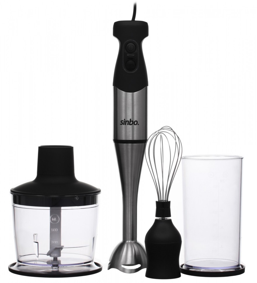 Блендер погружной Sinbo SHB 3154 850Вт нержавеющая сталь/черный  