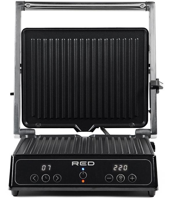 Электрогриль Red Solution SteakPRO RGM-M809 2000Вт черный  
