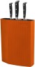 Подставка для ножей Rondell Orange RD-470 оранжевый упак.:подарочная коробка с ручкой  